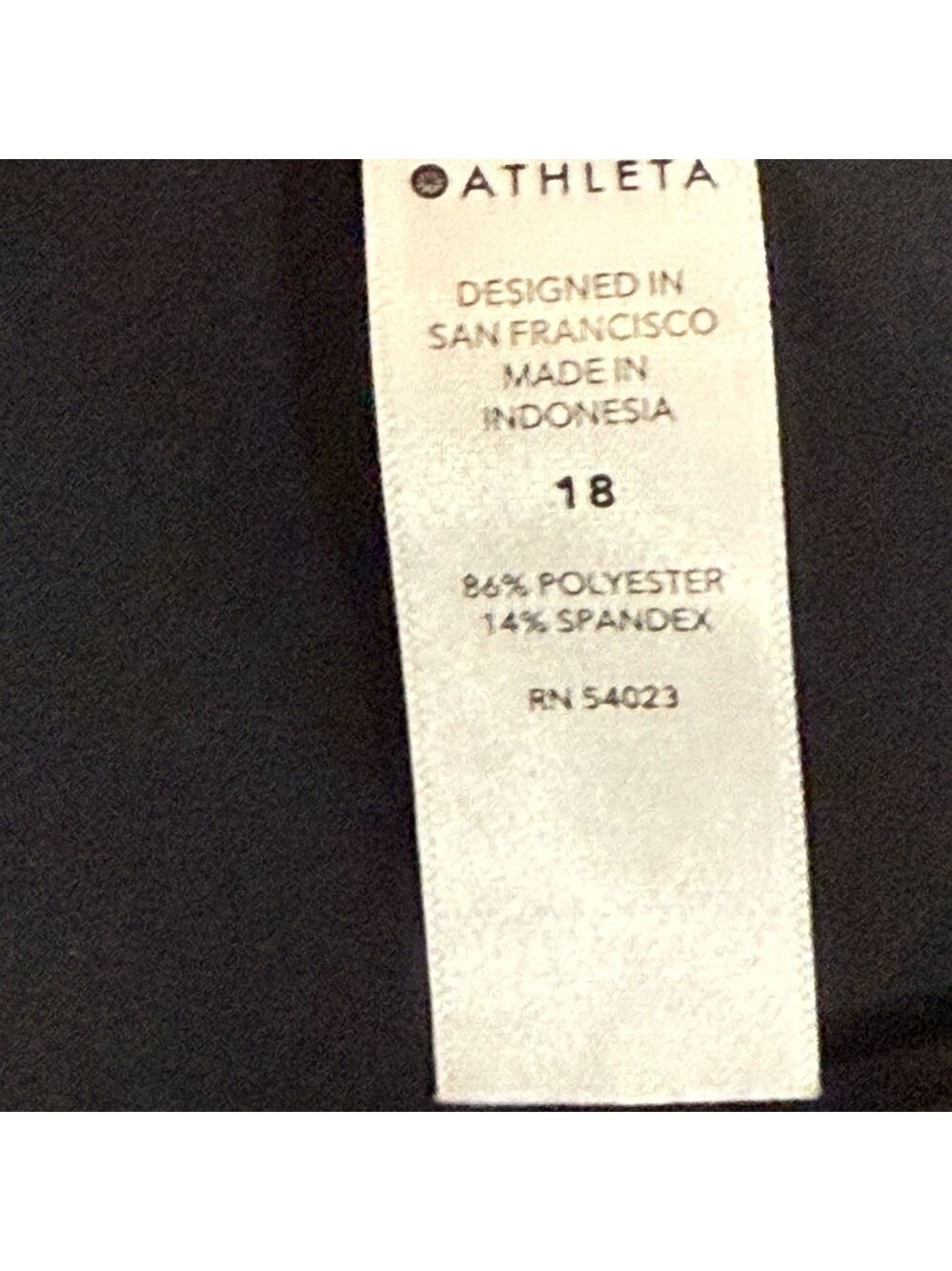 Athleta Skyline Short II 18 Black Paperbag Waist Athleisure Shorts - Picture 5 of 10